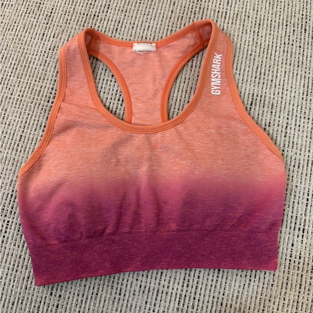 Gymshark ombre sports bra